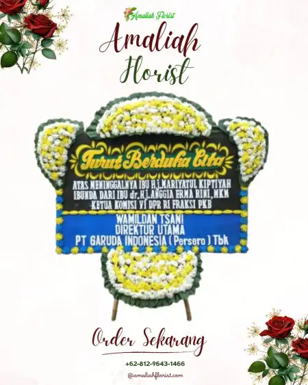 Papan Bunga Duka Pladen